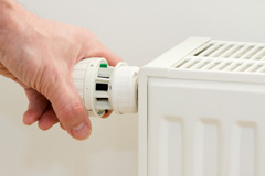 North Huish central heating installation costs